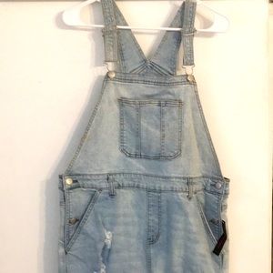 Denim overalls